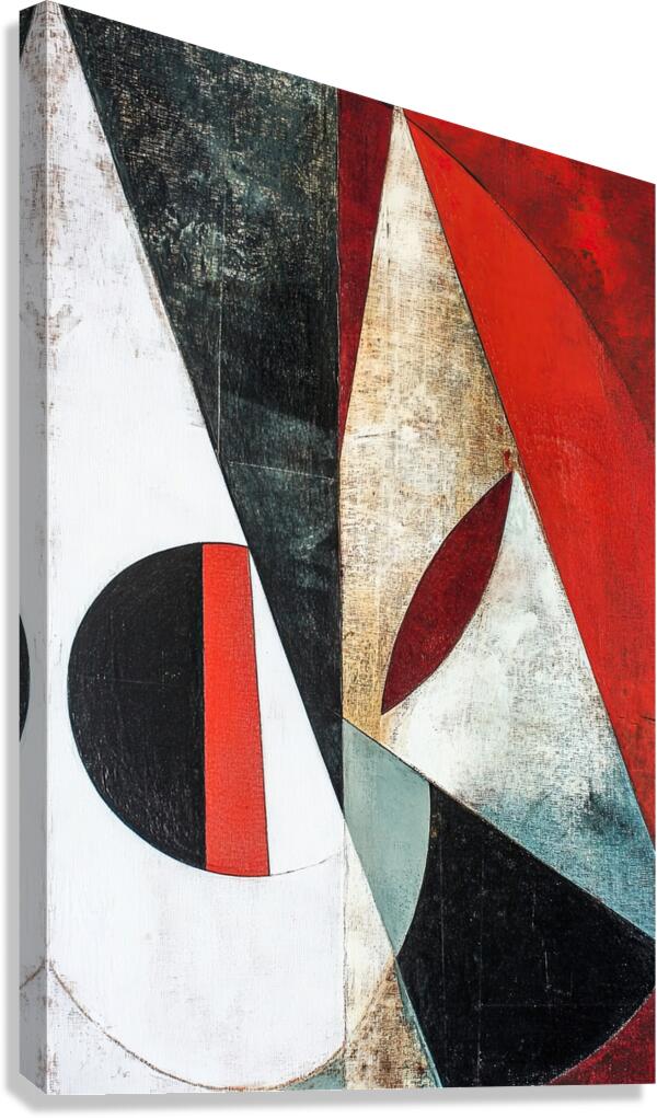 Angular Harmony 49ZHP2 48 Canvas Print