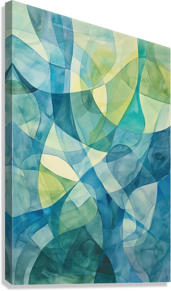 Aqua Reverie NZ92HJ 60 Canvas Print