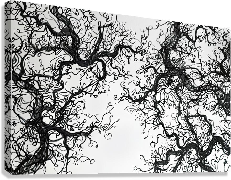 Arboreal Reverie 23H9N5 47 Canvas Print