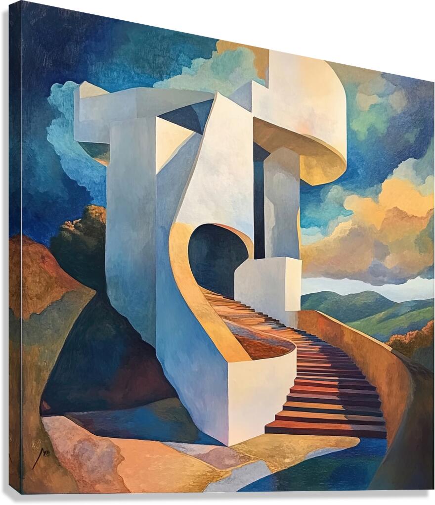 Ascent Of Dreams H92P3Z 57 Canvas Print