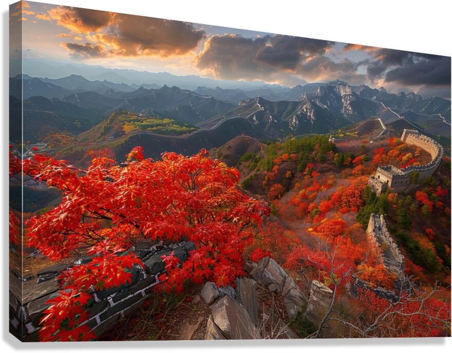 Autumn Great Wall ZX49CV 67 Canvas Print