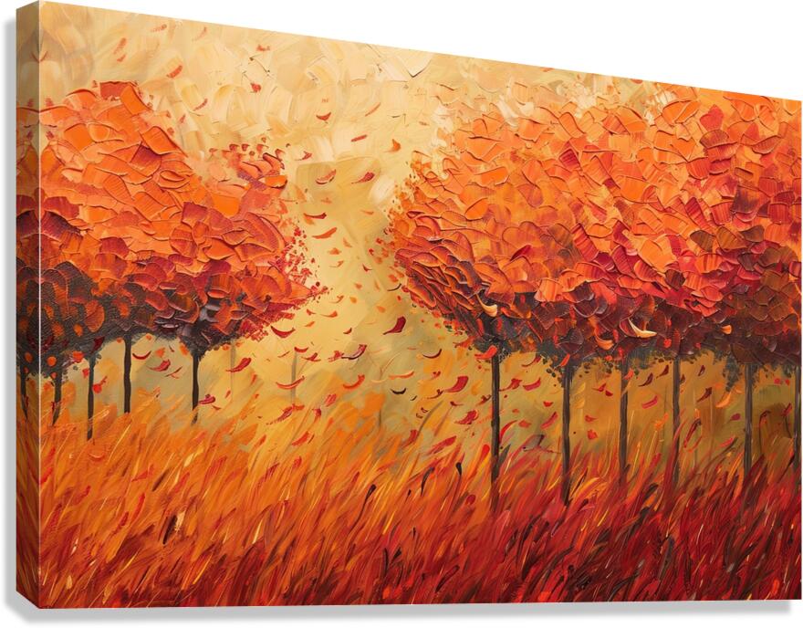 Autumn Whispers JH293N 55 Canvas Print