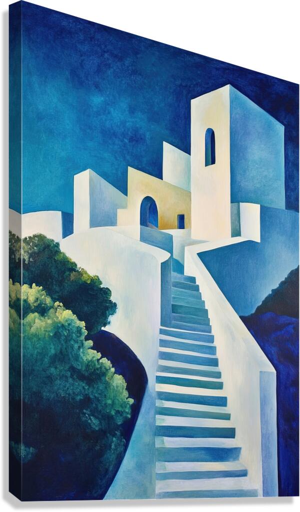 Azure Ascent 92HNPZ 53 Canvas Print