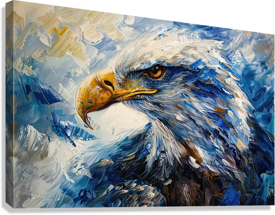 Azure Hunter 9P3N2H 57 Canvas Print