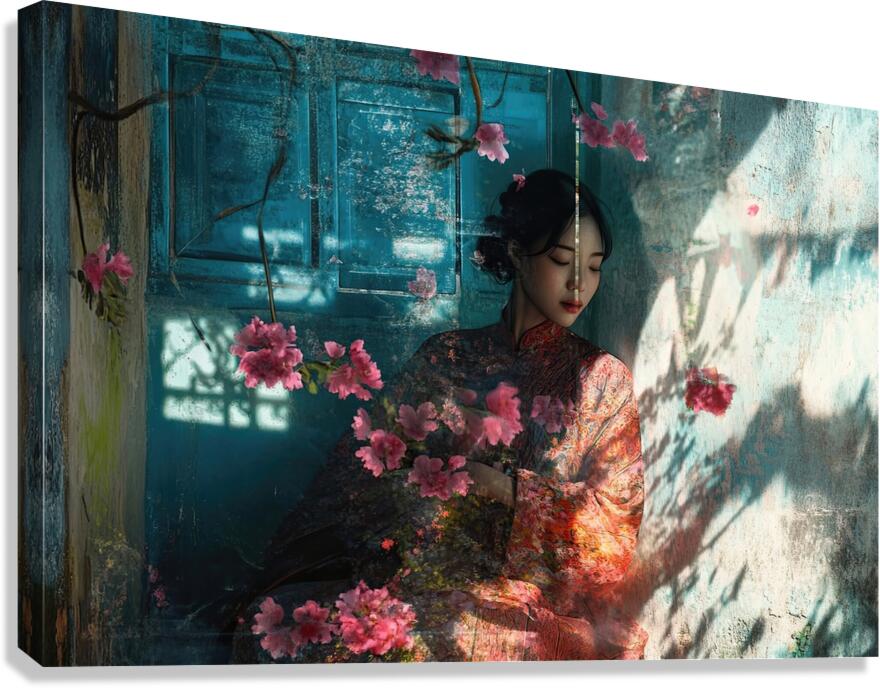 Azure Reverie J9HNP2 60 Canvas Print