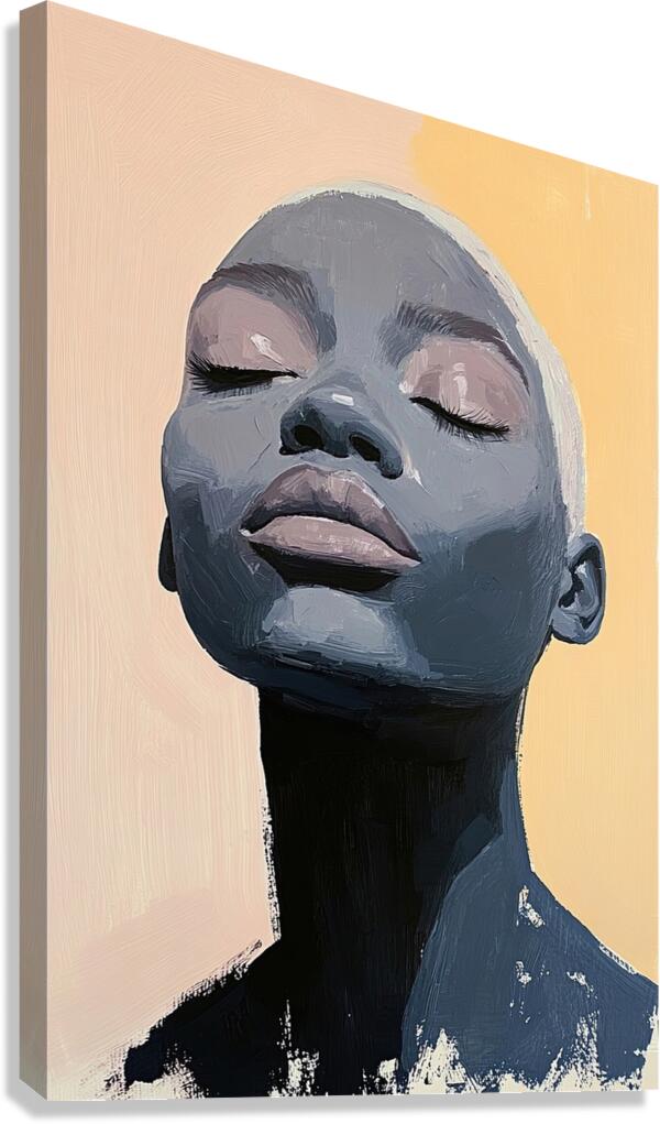 Azure Serenity N92H7J 55 Canvas Print