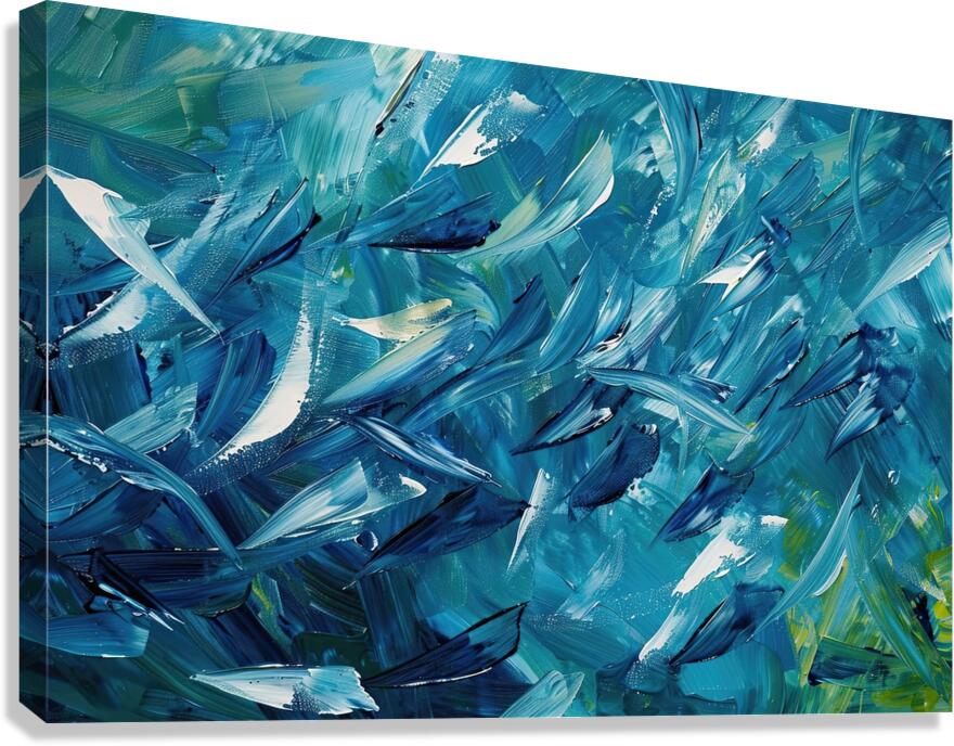 Azure Symphony K429NV 52 Canvas Print
