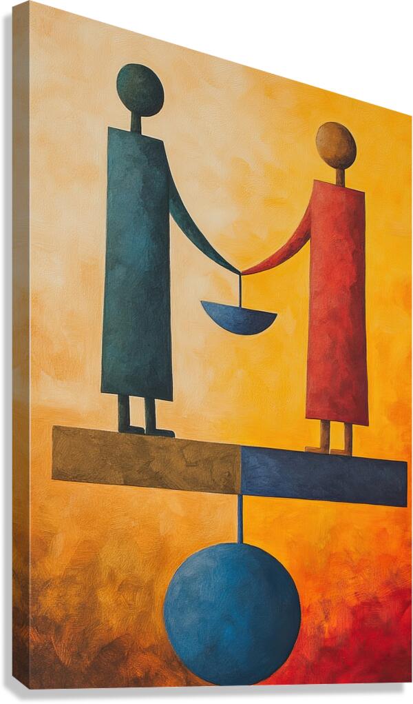 Balanced Harmony 92DH7P 60 Canvas Print