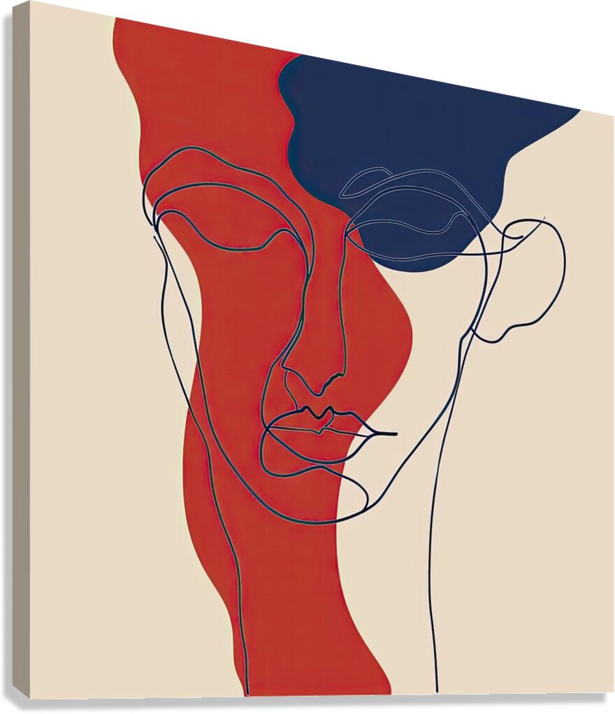 Beige Muse 79HBC2 51 Canvas Print