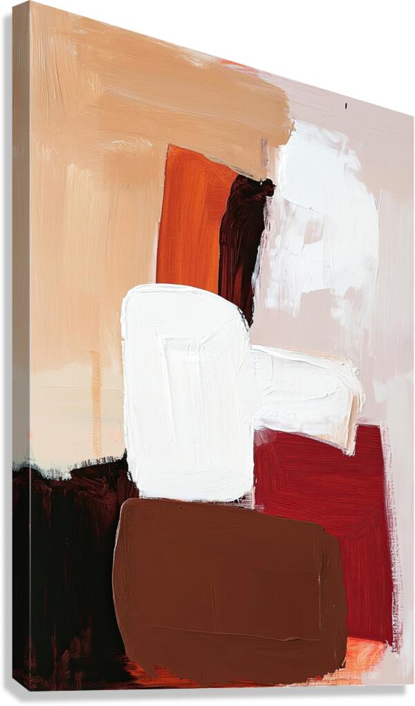 Beige Balance 98HNZJ 53 Canvas Print