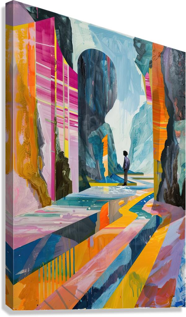 Between Worlds 4H9N2Z 63 Canvas Print