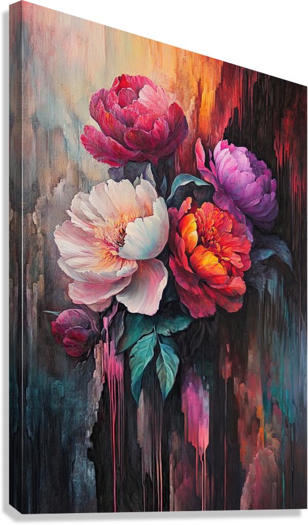 Blooming Echoes NH7B3K 57 Canvas Print