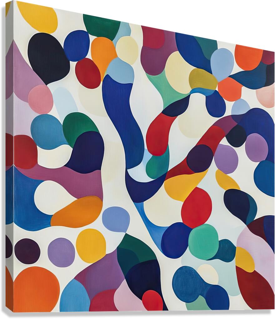 Chromatic Dance 48H9P2 57 Canvas Print
