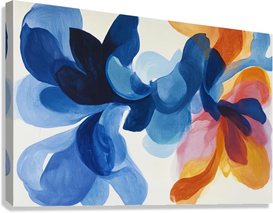 Chromatic Dance H3N2P9 60 Canvas Print