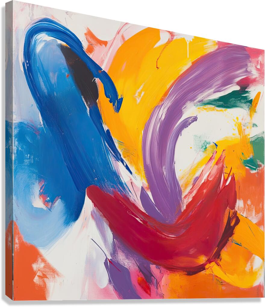 Chromatic Dance JH92N3 57 Canvas Print