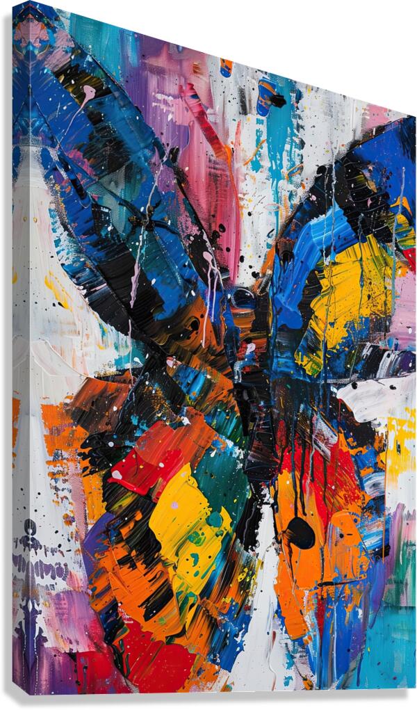 Chromatic Dance Y59H2N 52 Canvas Print