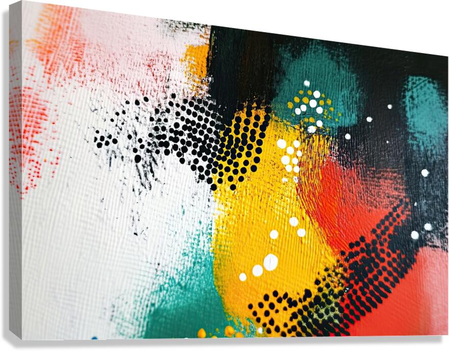 Chromatic Fusion 48H9N 58 Canvas Print