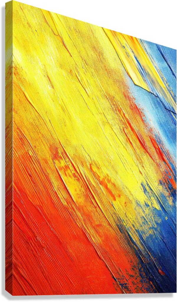 Chromatic Fusion Y5B92H 48 Canvas Print