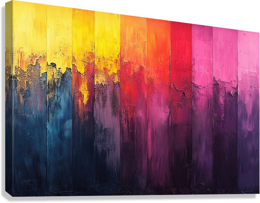 Chromatic Fusion ZP94HJ 49 Canvas Print