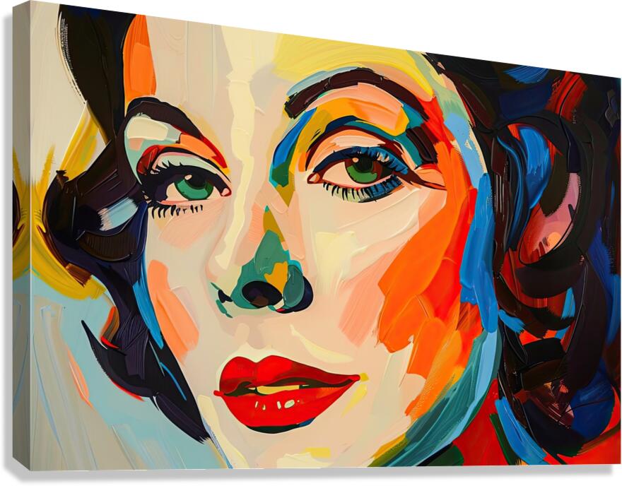 Chromatic Gaze 2P3H9N 59 Canvas Print