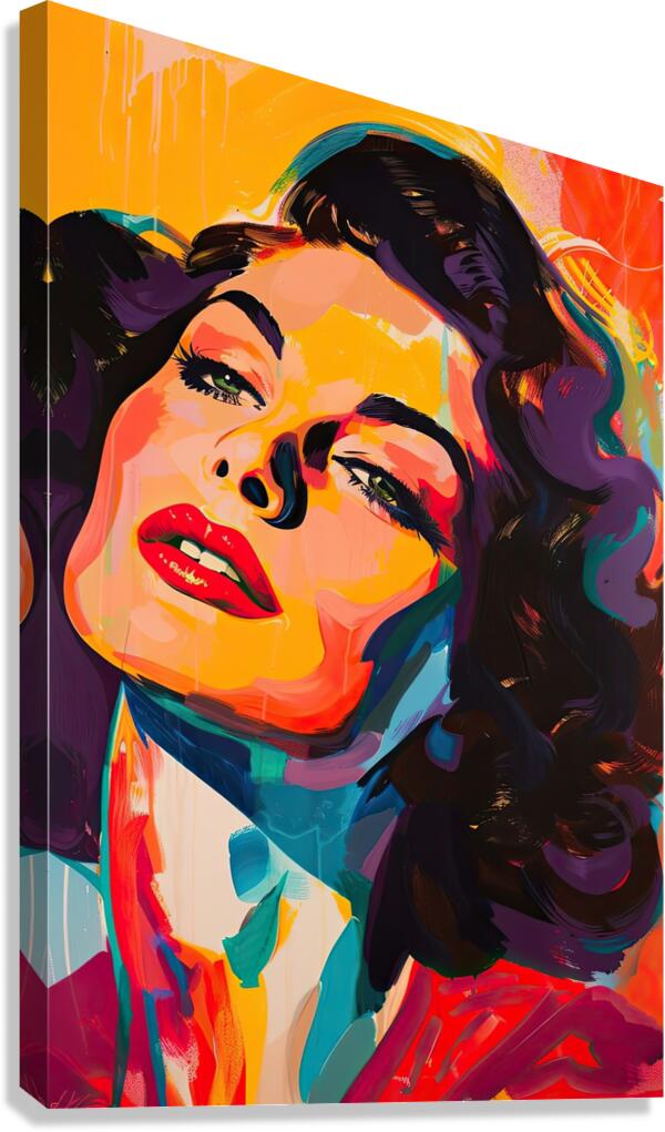 Chromatic Gaze 2PH9N3 60 Canvas Print