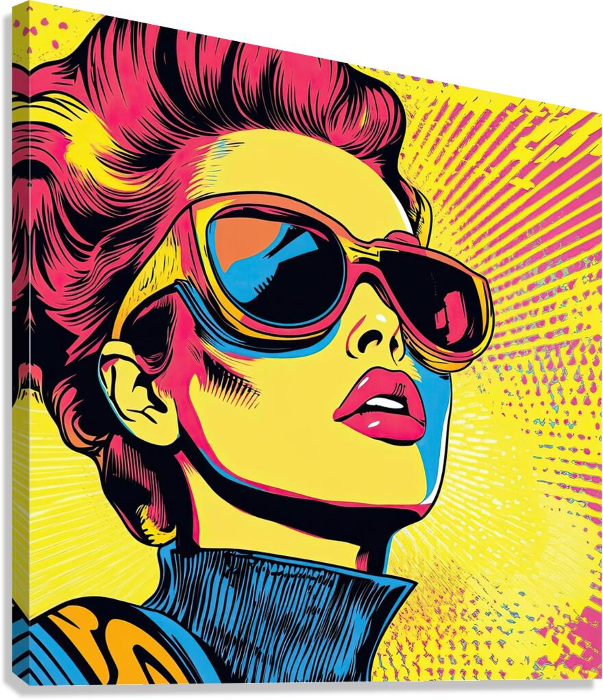 Chromatic Gaze Y298HJ 53 Canvas Print