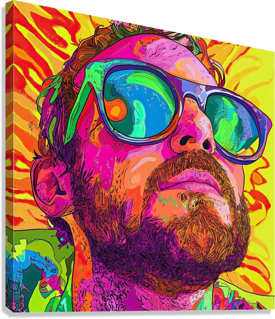 Chromatic Gaze Y59H2N 55 Canvas Print