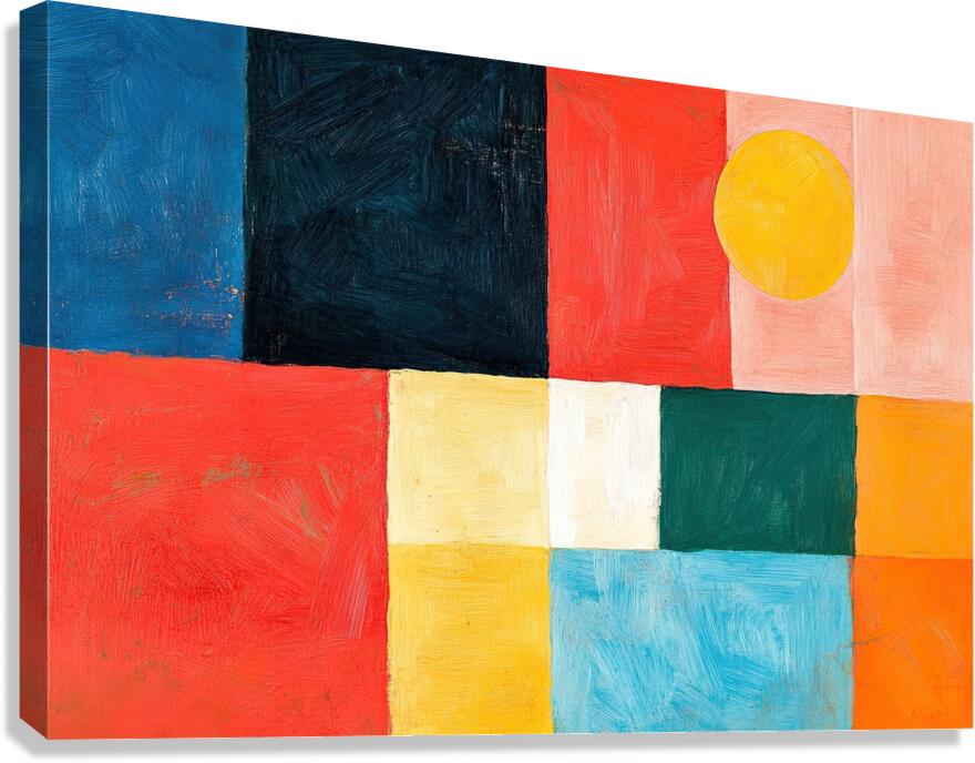 Chromatic Harmony 49Z7N 55 Canvas Print