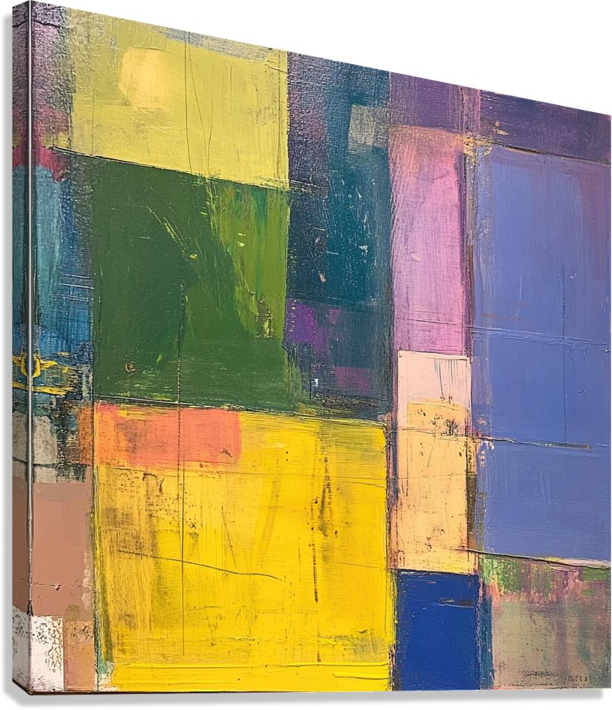 Chromatic Harmony 48ZJG2 48 Canvas Print