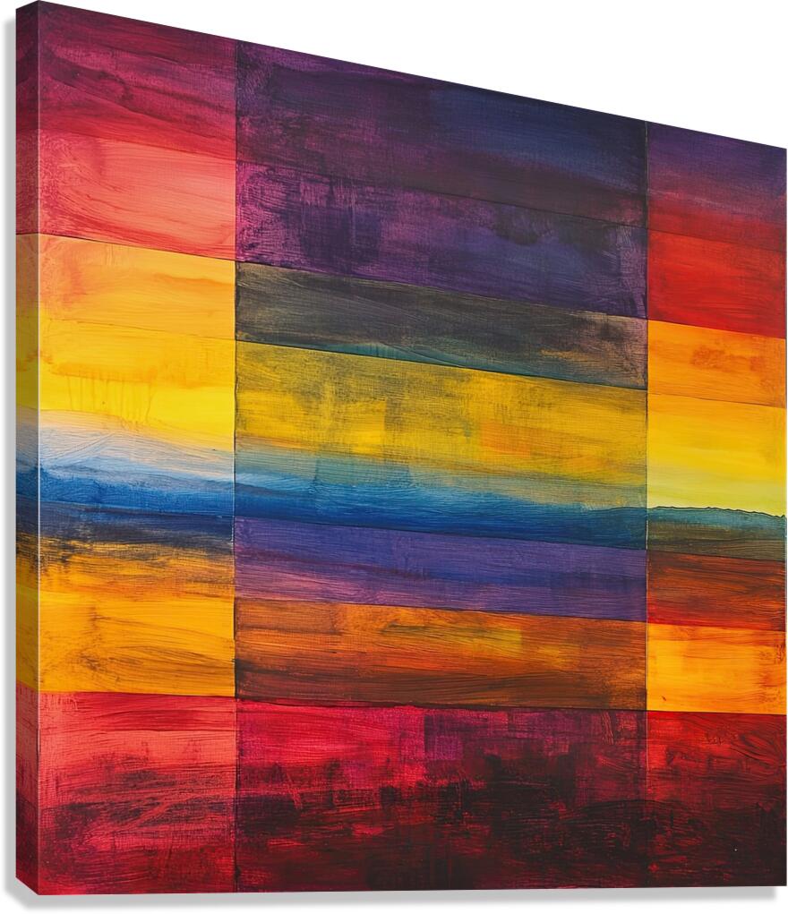 Chromatic Horizons H29Z8J 60 Canvas Print