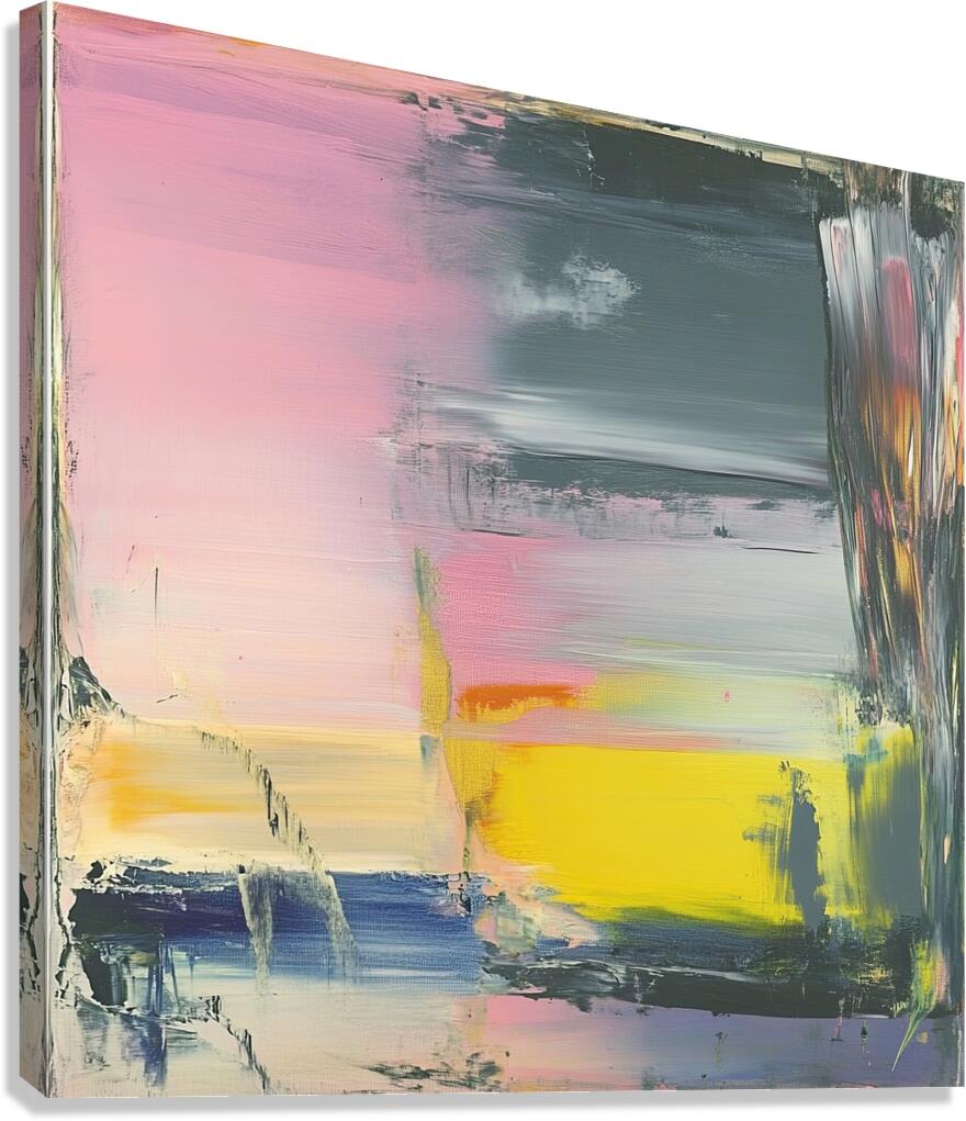 Chromatic Horizons H3N9B2 58 Canvas Print