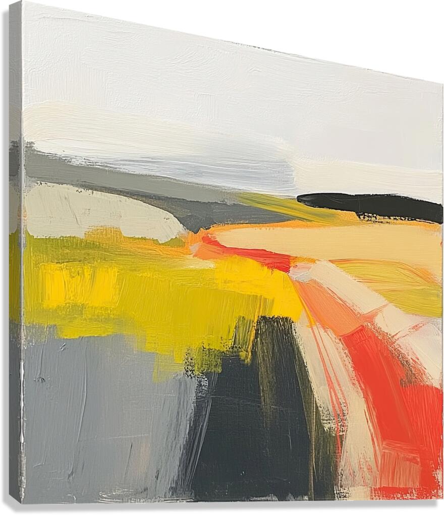 Chromatic Horizons J9HNP2 53 Canvas Print