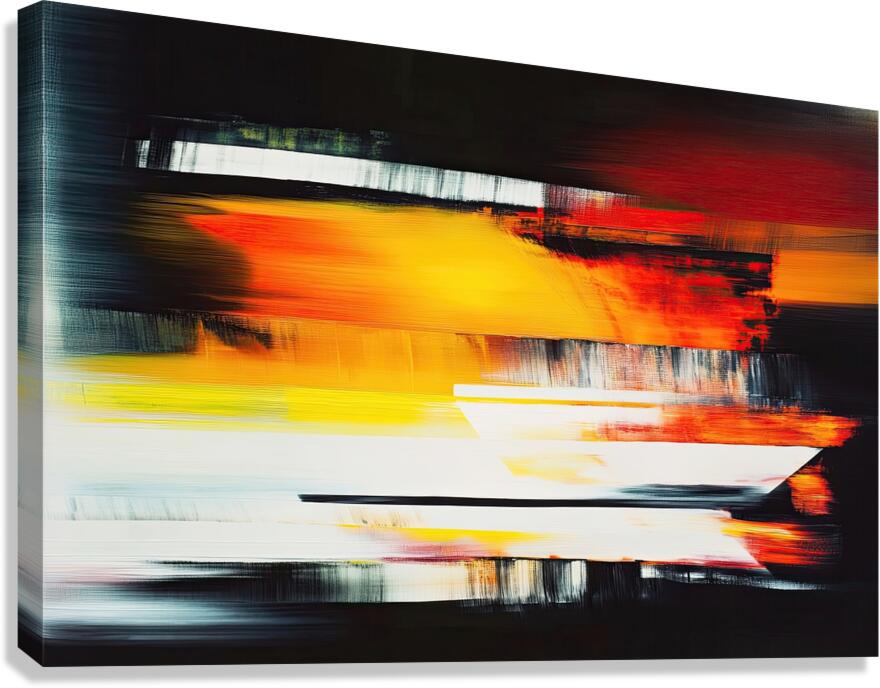 Chromatic Horizon J9N4H2 48 Canvas Print