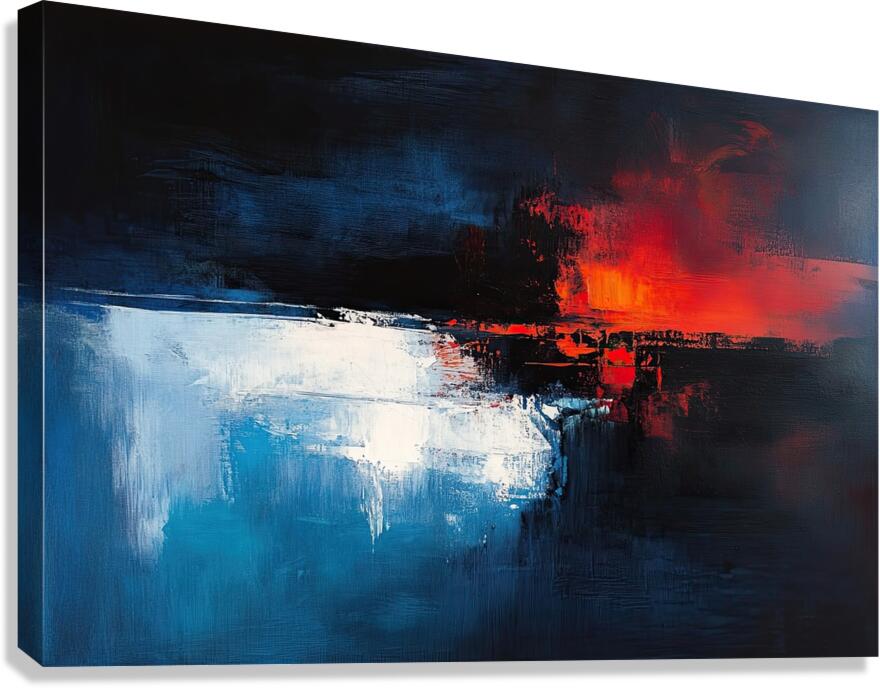 Chromatic Horizon HZ92PN 57 Canvas Print