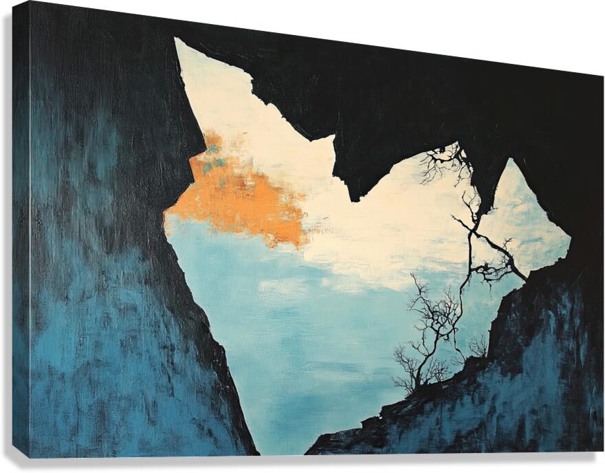 Cavern Of Whispers 2P3H9N 52 Canvas Print