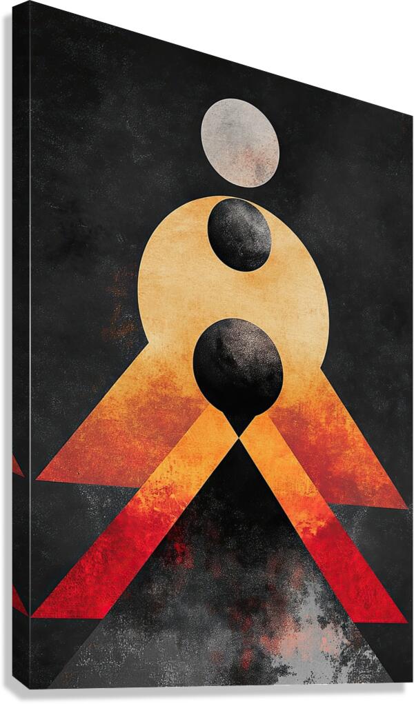 Celestial Balance 29HJPZ 55 Canvas Print