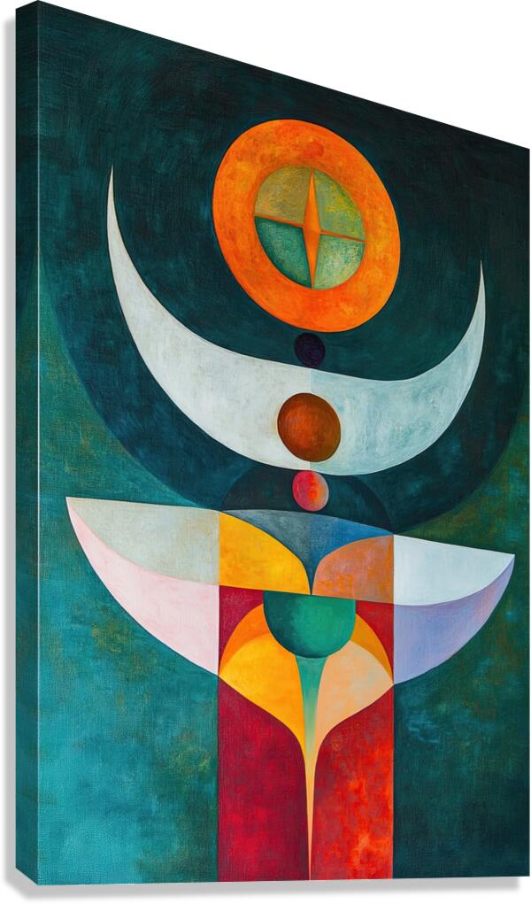 Celestial Balance 4H9N2Z 55 Canvas Print