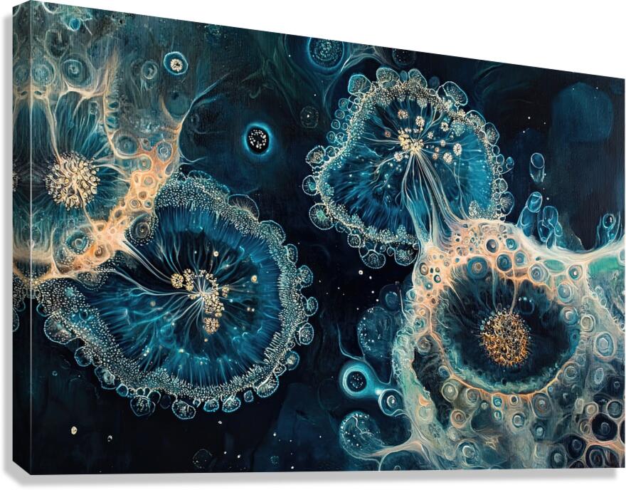 Celestial Bloom NZ92H3 57 Canvas Print