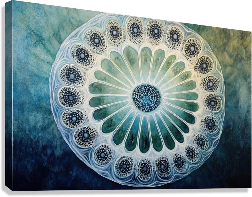 Celestial Bloom NZ9H2P 63 Canvas Print