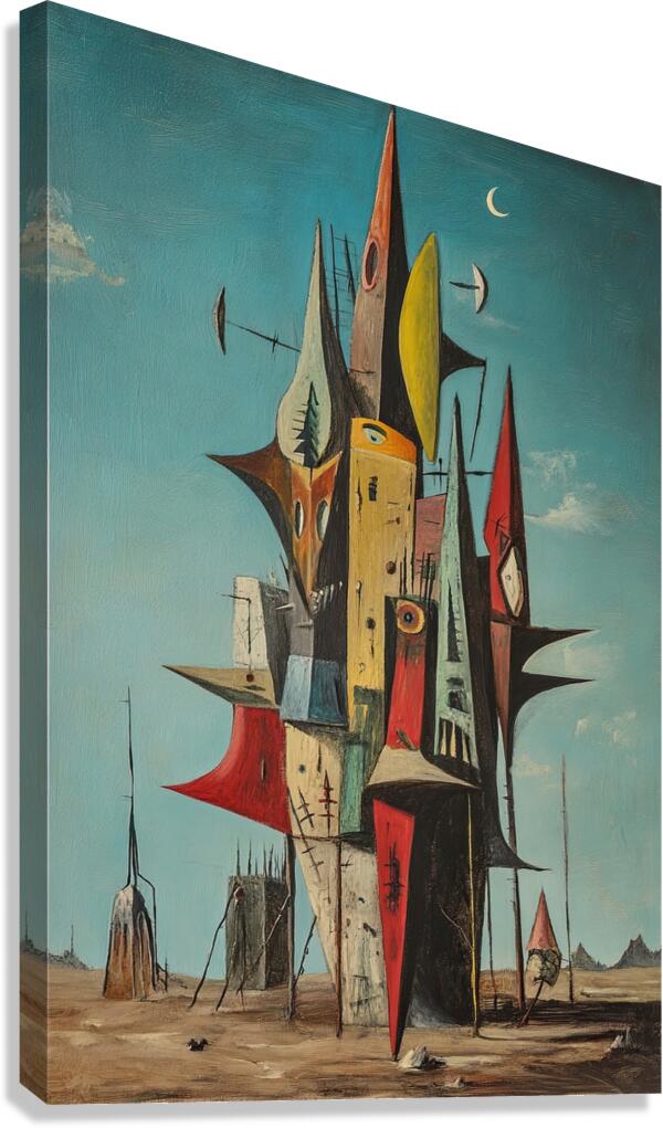 Celestial Citadel Y8G92N 60 Canvas Print