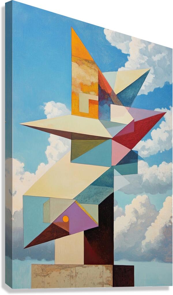 Celestial Construct 7P3H2N 62 Canvas Print