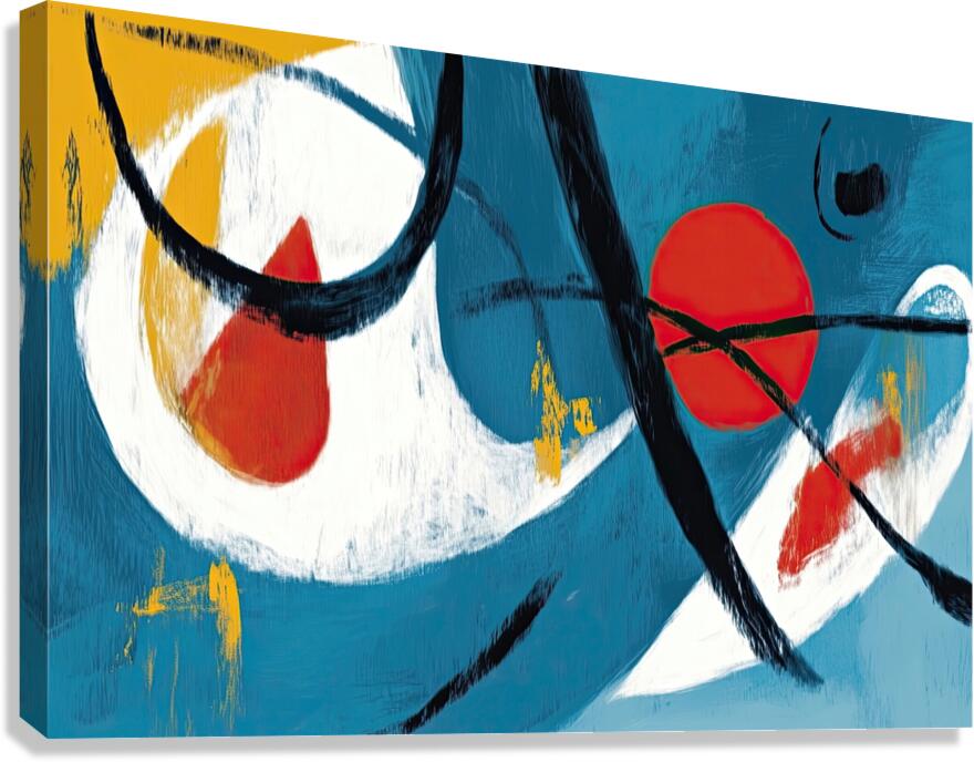 Celestial Dance 2P9H7N 58 Canvas Print