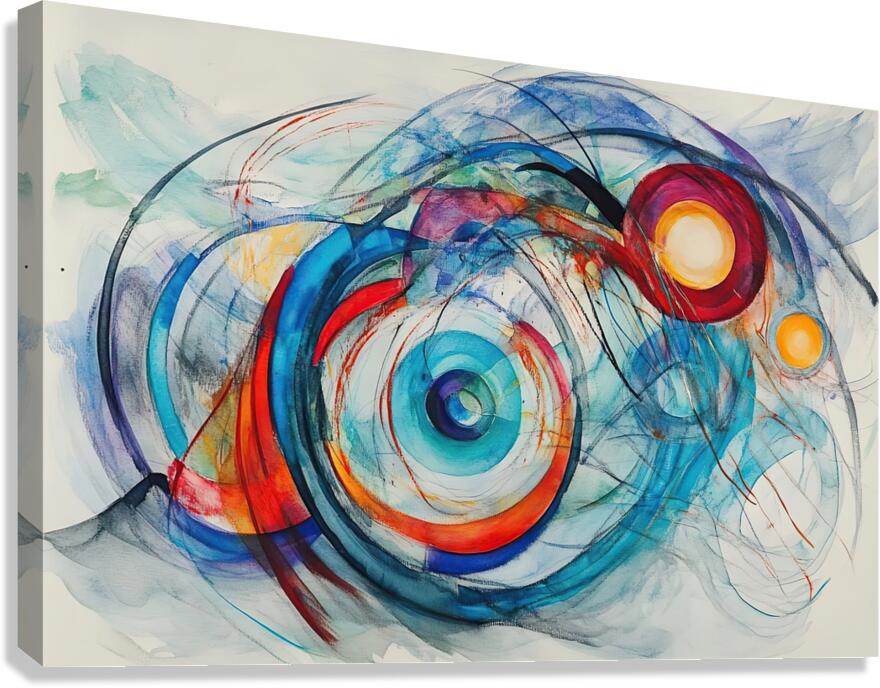 Celestial Dance H729P4 45 Canvas Print