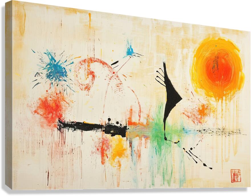 Celestial Dance N92H5P 48 Canvas Print