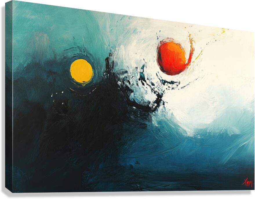 Celestial Dance Y49Z7J 55 Canvas Print