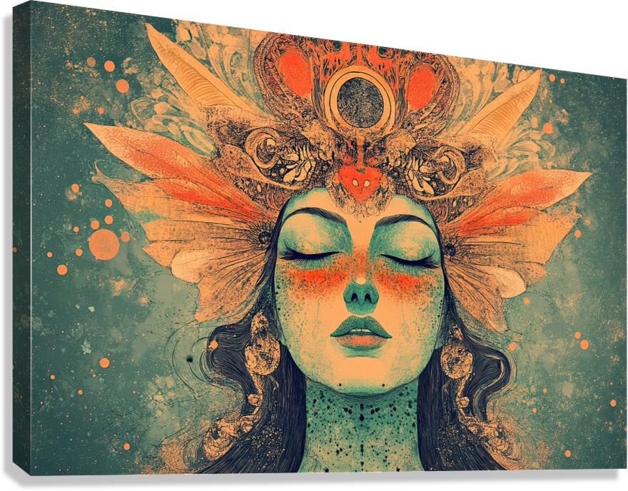 Celestial Dream 9P3N2H 60 Canvas Print