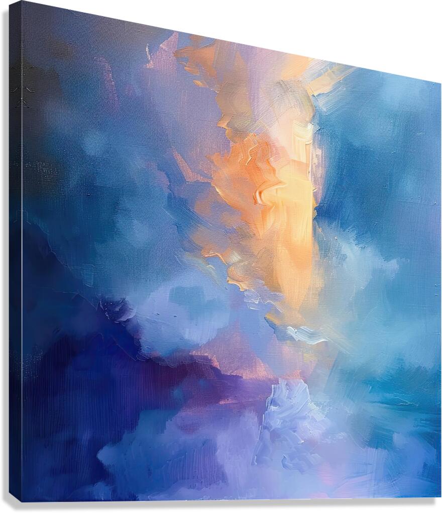 Celestial Embrace H9P4N2 60 Canvas Print