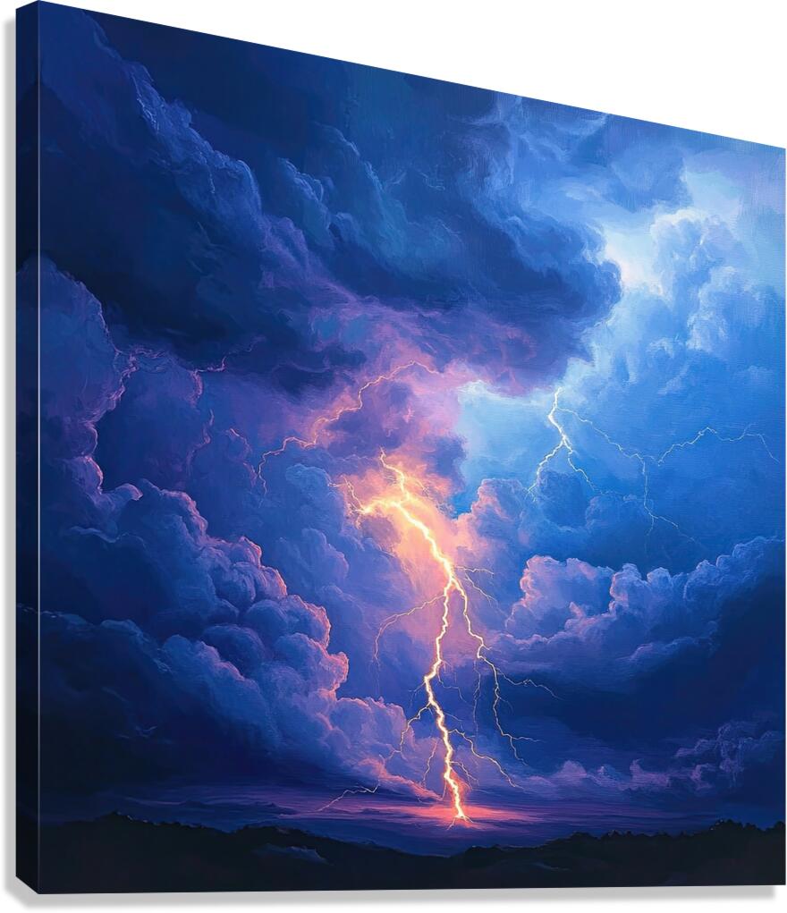 Celestial Fury Unleashed JH92N3 65 Canvas Print