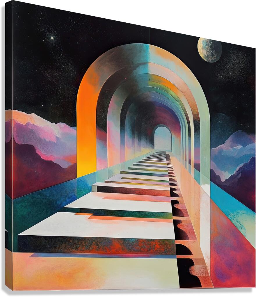 Celestial Passage 48H9N2 57 Canvas Print