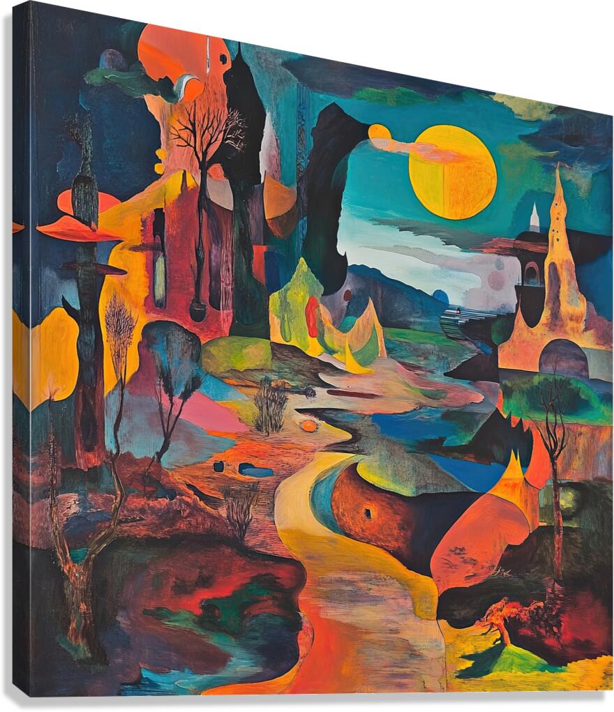 Celestial River Passage ZX49VJ 55 Canvas Print